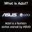ASUS AS-D96 5.3 Wireless earphone Headphones with Microphone Lightweight Folding Active noise reduction ANC HD Call Earphone
