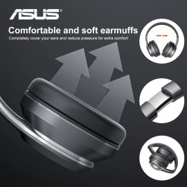 ASUS AS-D96 5.3 Wireless earphone Headphones with Microphone Lightweight Folding Active noise reduction ANC HD Call Earphone